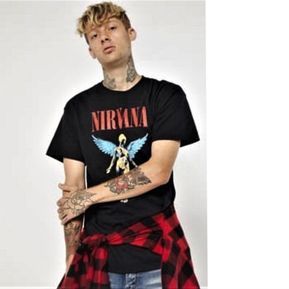 Nirvana In Utero grunge punk rock Official T-Shirt XL NWT - Picture 2 of 4